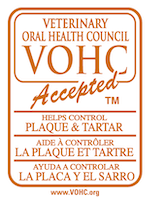 Печатът VOHC е търговска марка на САЩ, собственост на Veterinary Oral Health Council, американска корпорация